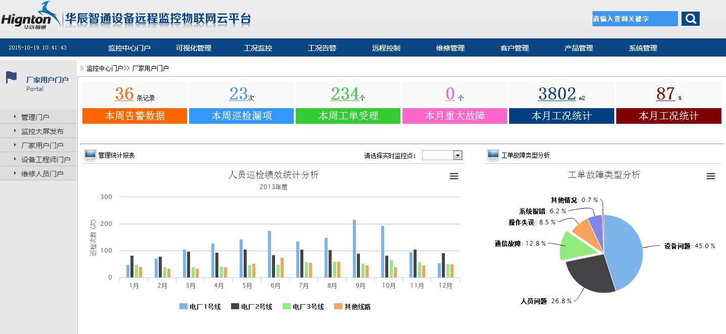 华辰智通设备管理平台